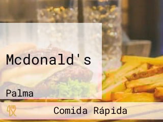 Mcdonald's