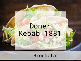 Doner Kebab 1881