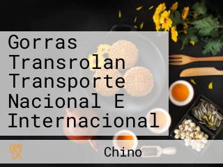 Gorras Transrolan Transporte Nacional E Internacional