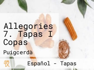 Allegories 7. Tapas I Copas