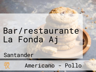 Bar/restaurante La Fonda Aj