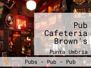 Pub Cafeteria Brown's