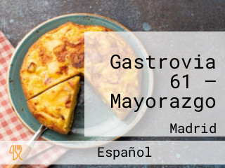 Gastrovia 61 – Mayorazgo
