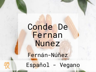 Conde De Fernan Nunez