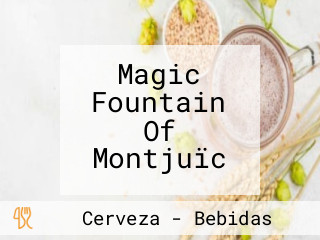 Magic Fountain Of Montjuïc
