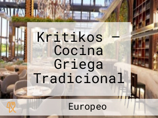 Kritikos — Cocina Griega Tradicional