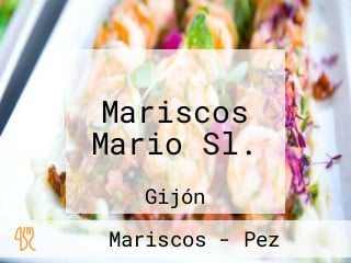 Mariscos Mario Sl.