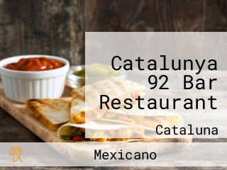 Catalunya 92 Bar Restaurant