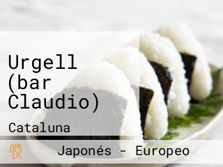 Urgell (bar Claudio)