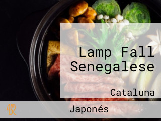 Lamp Fall Senegalese