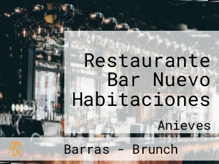 Restaurante Bar Nuevo Habitaciones