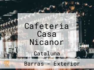 Cafeteria Casa Nicanor