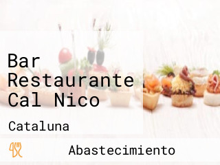 Bar Restaurante Cal Nico