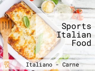 Sports Italian Food