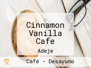 Cinnamon Vanilla Cafe