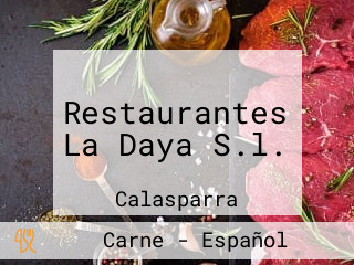 Restaurantes La Daya S.l.