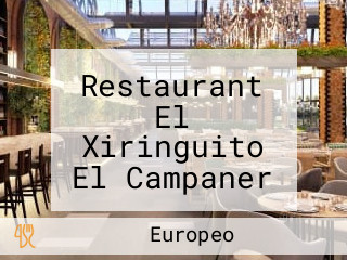 Restaurant El Xiringuito El Campaner De Portbou –(restaurant Portbou) — Bar Port Bou.