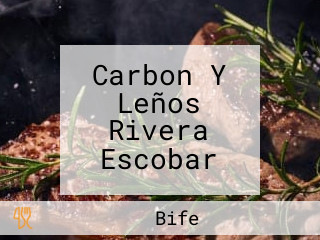 Carbon Y Leños Rivera Escobar