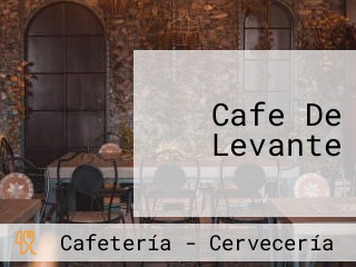 Cafe De Levante