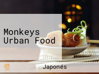 Monkeys Urban Food