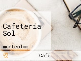 Cafetería Sol