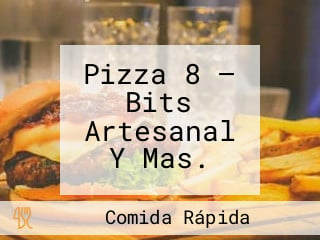 Pizza 8 Bits Artesanal Y Mas.