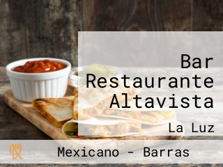 Bar Restaurante Altavista