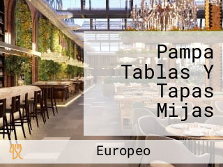 Pampa Tablas Y Tapas Mijas