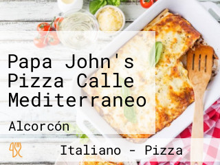 Papa John's Pizza Calle Mediterraneo