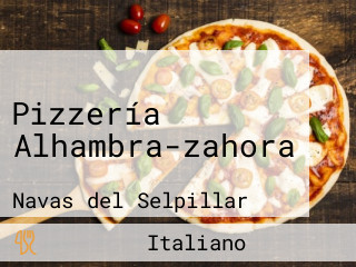 Pizzería Alhambra-zahora