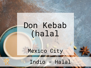 Don Kebab (halal حلال