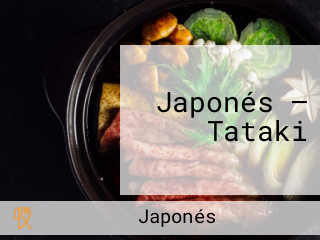 Japonés — Tataki