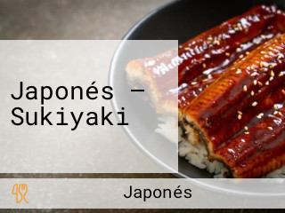 Japonés — Sukiyaki