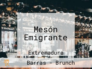 Mesón Emigrante