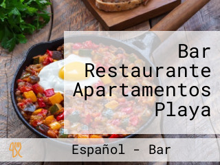 Bar Restaurante Apartamentos Playa