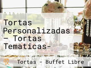 Tortas Personalizadas — Tortas Tematicas- Lanus -tortita De Manteca