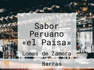 Sabor Peruano «el Paisa»