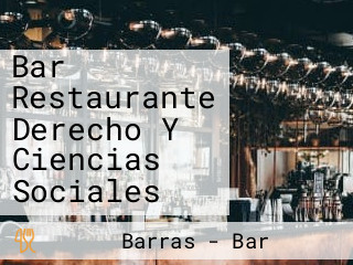 Bar Restaurante Derecho Y Ciencias Sociales