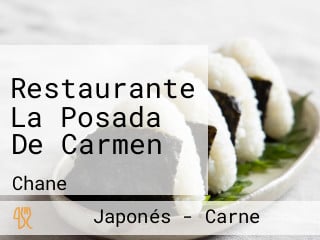 Restaurante La Posada De Carmen