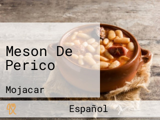 Meson De Perico