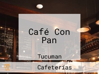 Café Con Pan