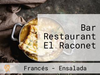 Bar Restaurant El Raconet