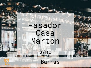 -asador Casa Marton