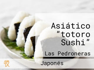 Asiático “totoro Sushi”