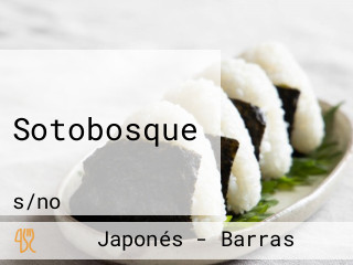 Sotobosque