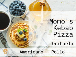 Momo's Kebab Pizza