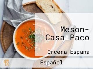 Meson- Casa Paco