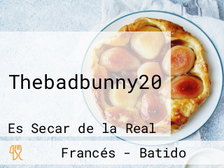 Thebadbunny20