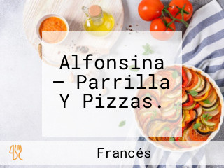 Alfonsina — Parrilla Y Pizzas.