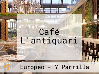 Café L'antiquari